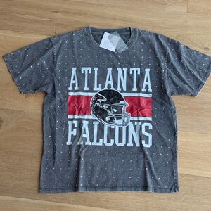 Atlanta Falcons Oversized Studded Tee
